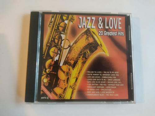 Jazz & Love 20 Greatest Hits Cd (sinatra, Miles Davis, Etc