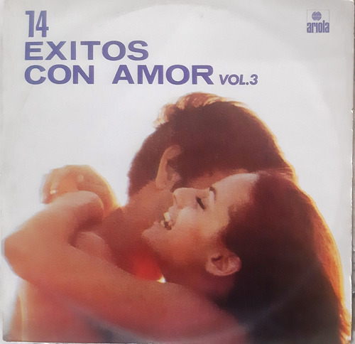 14 Exitos Con Amor Vol.3 - Varios  Vinilo Lp Como Nuevo