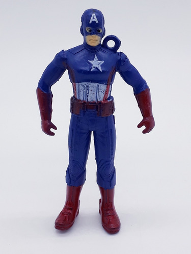 Chaveiro Capitão América 6cm Coleção Brinquedo Vingadores