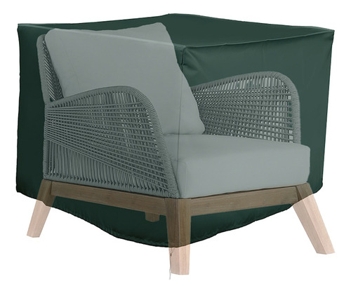 Funda Individual P/sillón Jardín Exterior Interattika Color Verde