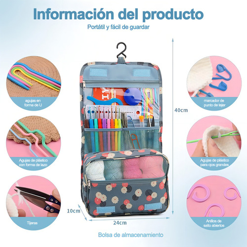 Banna Kit De Costura Y Tejido Que Incluye 12 Hilos 119