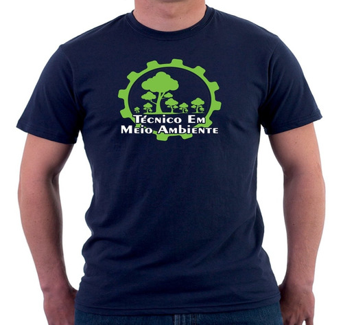 Camisa Camiseta Personalizada Curso Tecnico Em Meio Ambiente