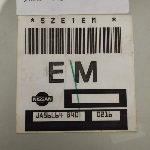 Computadora Nissan Sentra Em Motor 1.8 Automático 2000-2002 (Usado)