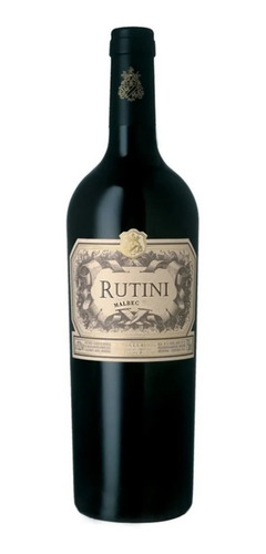 Vino argentino tinto colección rutini malbec 750ml