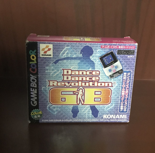 Dance Dance Revolution Game Boy Color Gbc Original Completo