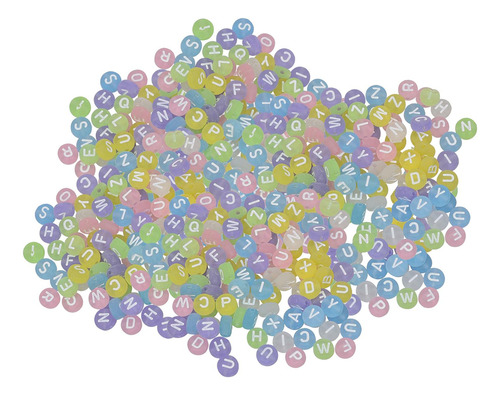 3 Accesorios De Bisutería Spacer Beads De Números Estilo J