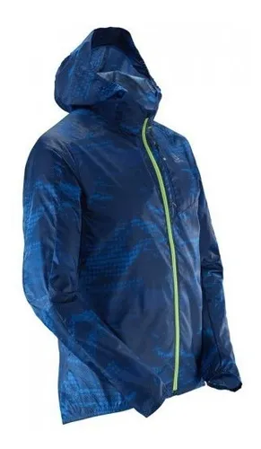 Campera Salomon Fast Wing Graphic Hoodie Hombre Packable