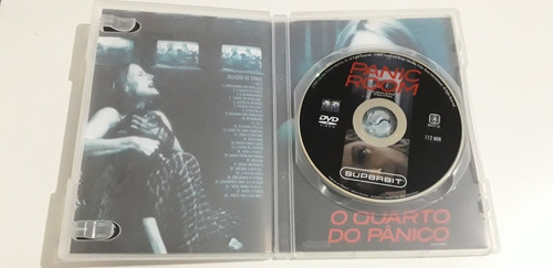 Dvd - O Quarto Do Pânico - Jodie Foster - Semi-novo!!!