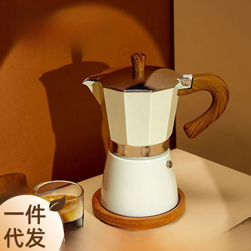 Cafetera Manual Pakchoice Negra Misteriosa 150ml 3 Tazas