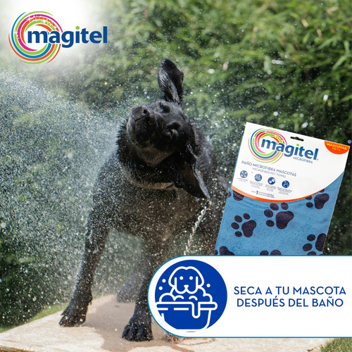 Paño De Microfibra Para Mascotas Ultra Absorbente Magitel