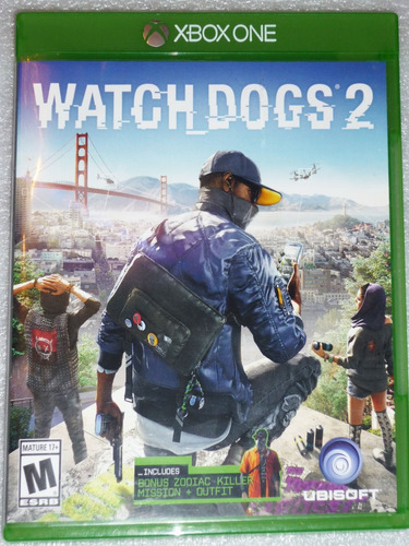 Watch Dogs 2 Xbox One Original Usado Excelente