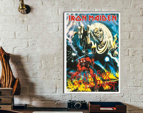 Iron Maiden Number Beast Poster Original 50986 60x90 Ozzy