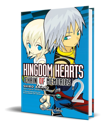 Kingdom Hearts Chain Of Memories Vol. 2, De Shiro Amano. Editorial Planeta Deagostini, Tapa Dura En Español, 2015