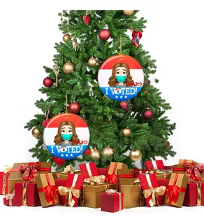 Letrero De Madera «a Christmas Essential Tree Decoration» (7