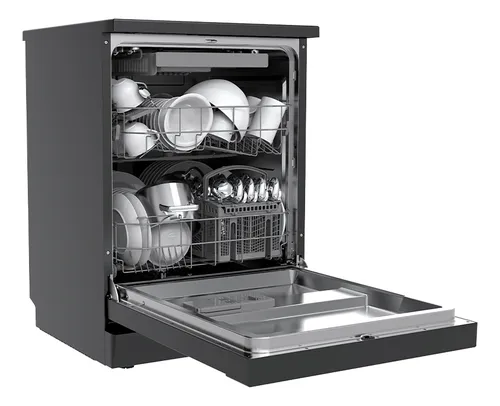 Lavavajillas Negro 14c Midea Mdwpf1401cb
