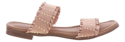 Sandalias Planas Tiras Delgadas Elásticas Mujer Moda Aona