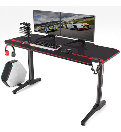 Vitesse Gaming Desk 55 Pulgadas, Gaming Computer Desk, ...