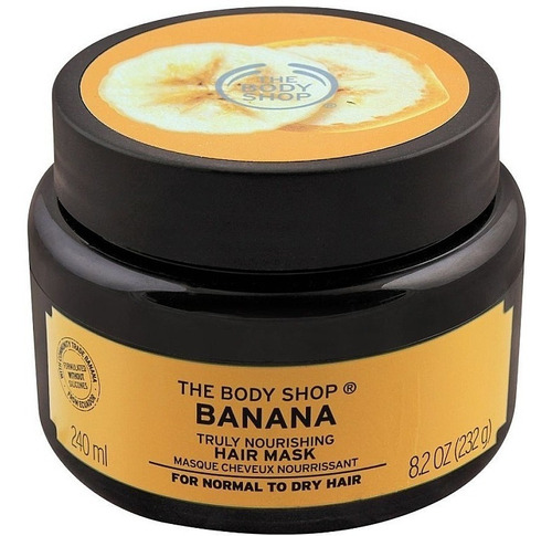 The Body Shop - Banana - Hair Mask - Máscara Capilar