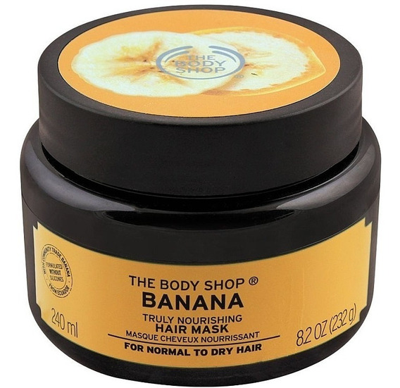 Body Shop Banana - Hair - Máscara Capilar