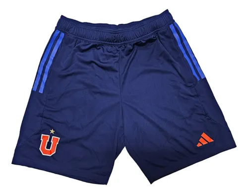 Short De Presentacion U De Chile 2023 adidas Con Bolsillo