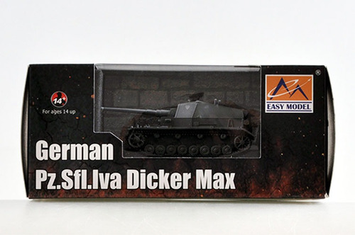 Miniatura German Pz.sfl.iva Dicker Max - 1/72 - 35108 Cor Cinza-escuro