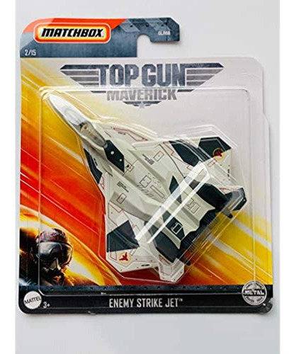 Mb Matchbox Topgun Maverick Enemy Strike Jet 2/15