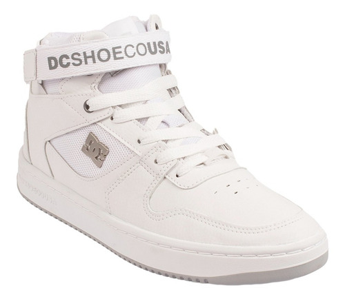Imagen 3 de 6 de Botitas Dc Shoes Modelo Pensford Ss Blanco Gris Exclusiva