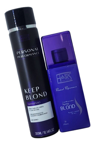 Kit Tratamento Sh 250ml Cond 250ml Keep Blond Hairs Company