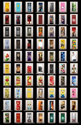 Imagem 4 de 8 de Adesivo Decorativo De Porta Felino Onça Leopardo 3d Quarto