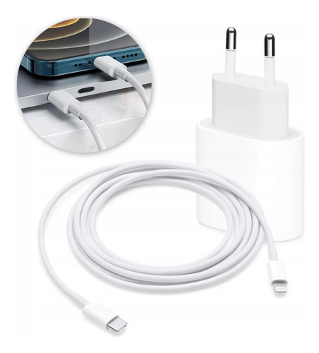 Carregador Turbo Tipo-c Lightning iPhone 11 12 13 14