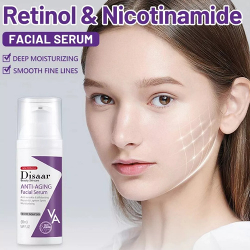 Sérum Facial Antiarrugas Retinol Nicotinamida 50ml Rejuvenec