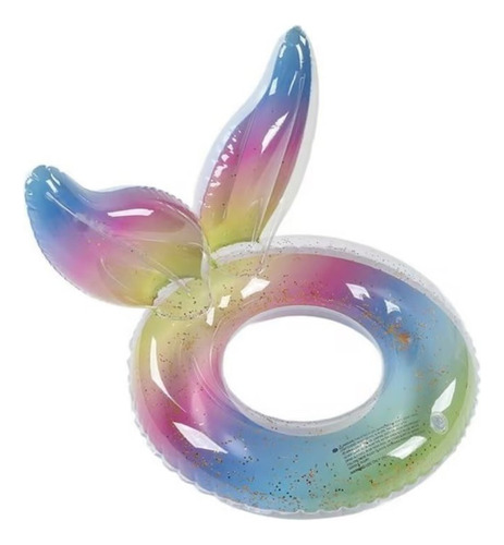Flotador Inflable Acuático Cola De Sirena