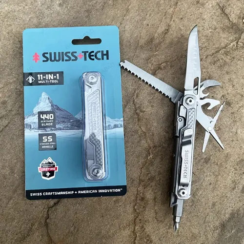 Canivete Multiferramenta Swiss Tech 11 Em 1 Mini E | Parcelamento