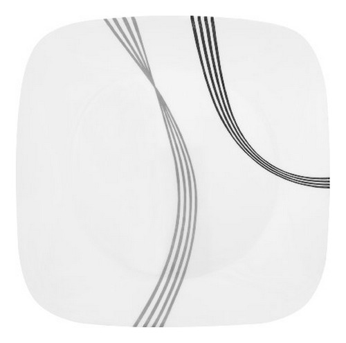 Plato De Cena Cuadrado Corelle Urban Arc De 10-1/4 Pulgadas