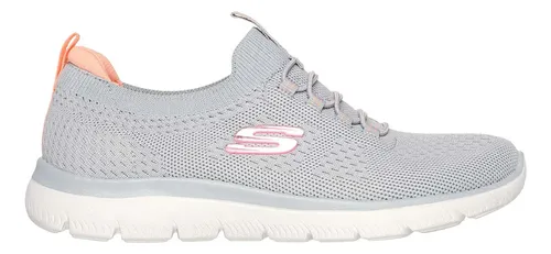 Skechers Tenis Gowalkex-kali Mujer Gris