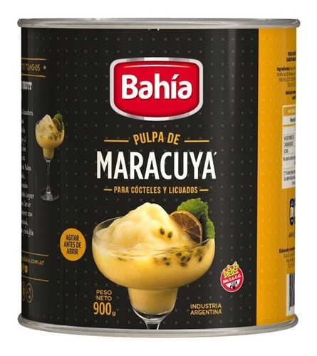 Imagen 1 de 1 de Pulpas Bahia Premium X 900cc Maracuya