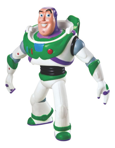 Kit Boneco Interativo Toy Story Articulado Em Vinil Lider
