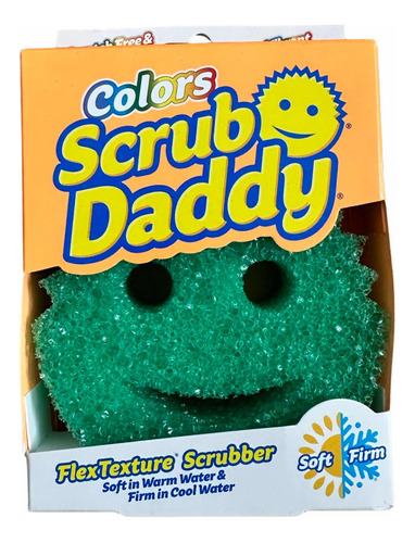 Esponja Multiuso Scrub Daddy Color Verde