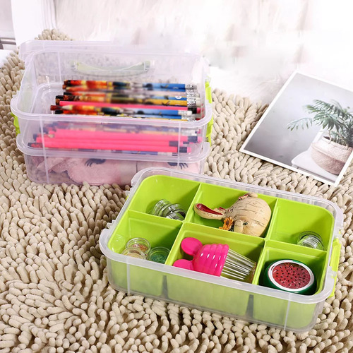 Hu N Caja Almacenamiento Apilable For Niños, Contenedor