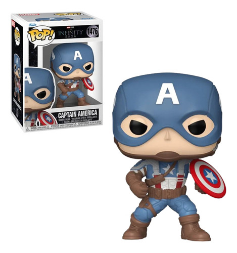 Funko Pop Captain America 1476 The Infinity Saga Mcu Archive