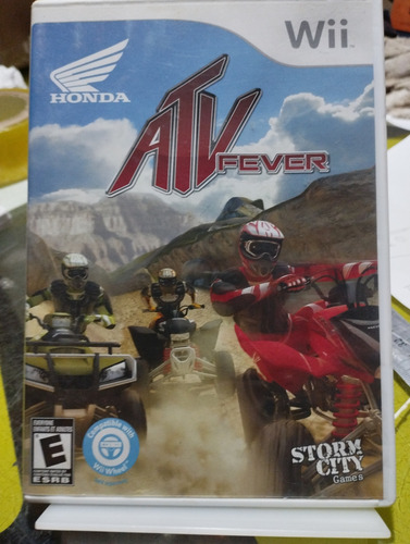 Honda Atv Fever Nintendo Wii Mídia Física Original (Usado)