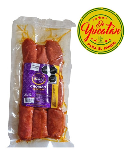 Chorizo Yucateco De 290g Al Vacio (9 Piezas) Daily Käzen