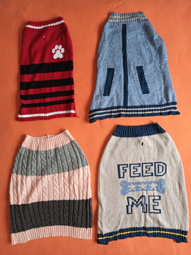 Imagen 5 de 7 de Buzos De Lana Tejida Con Diseños Talles Xs/ S/ M/ L/ Xl/ Xxl