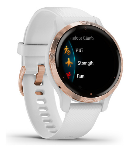 Reloj Gps Multideporte Garmin Venu 2s Blanco/dorado