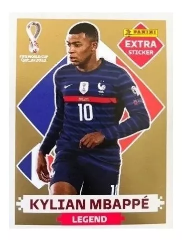 Figurinha Mbappe Gold  Item p/ Esporte e Outdoor Panini Nunca