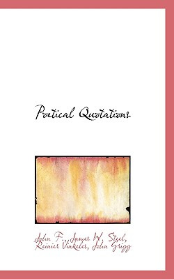 Libro Poetical Quotations - Steel, James W.