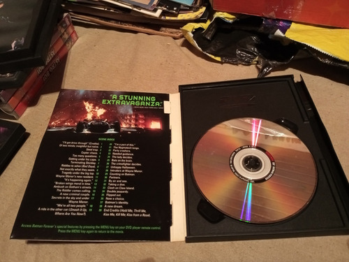 Imagen 3 de 3 de Batman Forever Dvd 1° Edicion Usa Caja Cartón Original Gusx