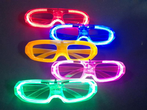 Imagen 7 de 7 de Pack Lentes Robot Full Led Todo Luz Pack X 50 Premium