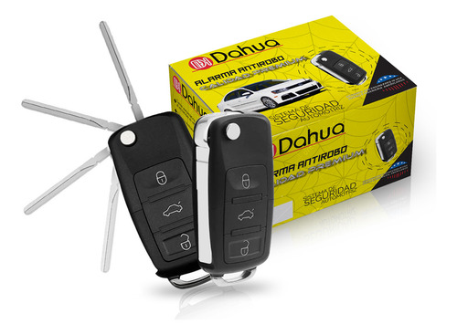 Alarma De Seguridad Universal Para Coche Tipo Navaja Dahua DAL020