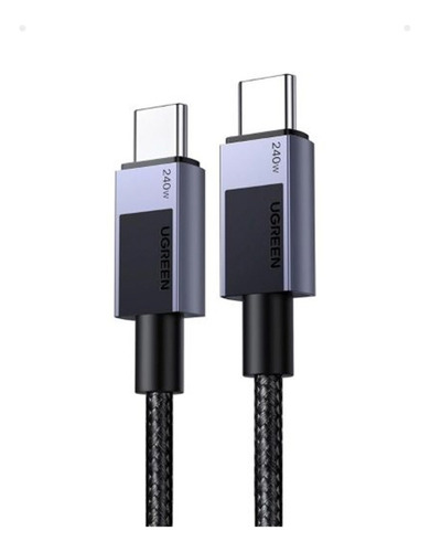Cable Datos Ugreen Usb-c A Usb-c 5a Carga Rápida 240w 480mpb